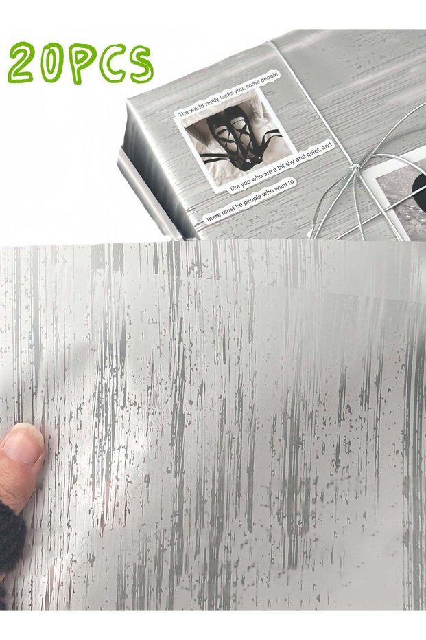20 Sheets Silver Brushed Wrapping Paper - Not Rolled - Gift Wrapping Paper Folded Flat DIY Art Craf