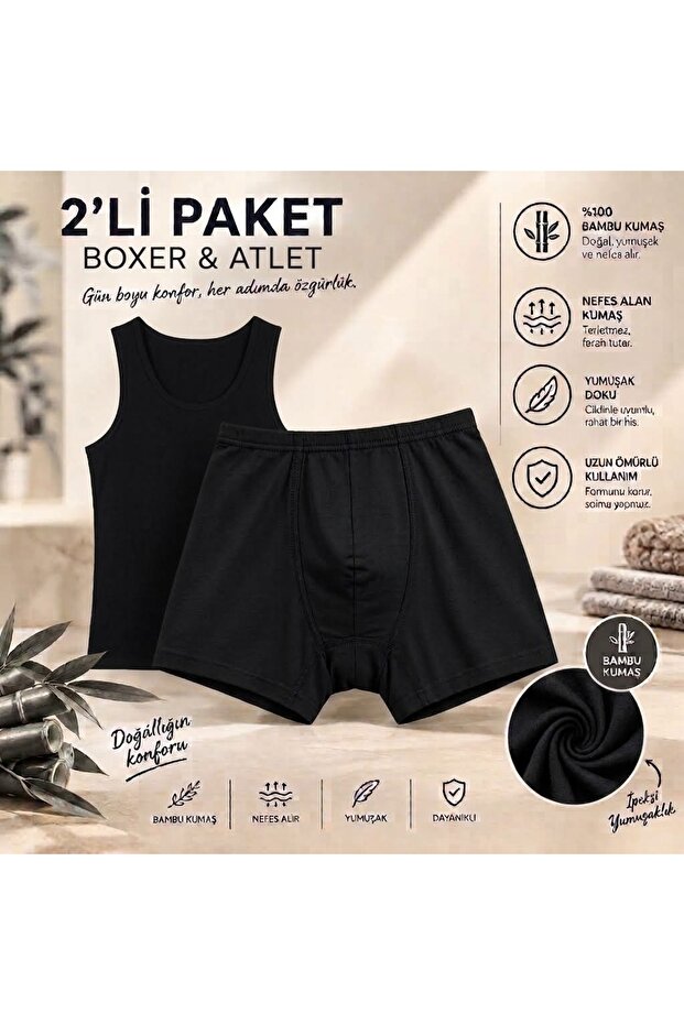 Atlet boxer seti