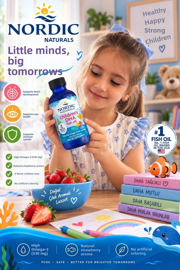 Children's Dha Fish Oil 119 ml
