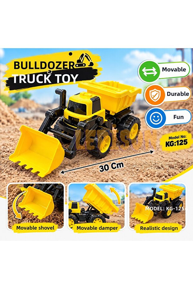 Plastic Bucket Truck Toy