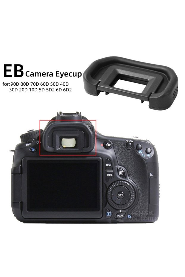 1pcs EB eyecup Soft EB Camera Eyecup Viewfinder Protector Cap for Canon 90D 80D 70D 60D 50D 40D 30D