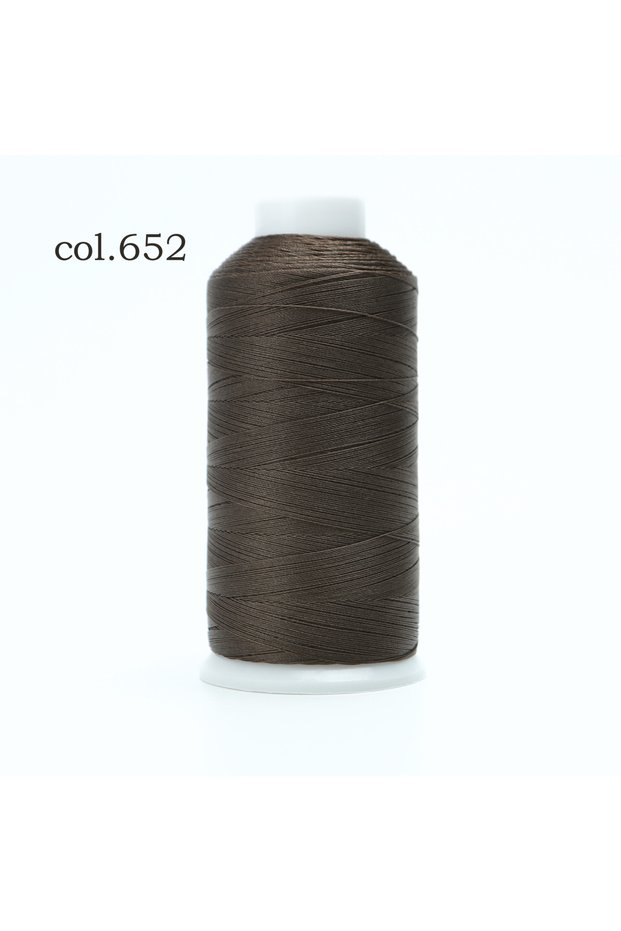 652 Light Brown TEX 70 Nylon Bonded Thread 0.3MM Heavy Duty Breaking Strength Leather Upholstery Sho