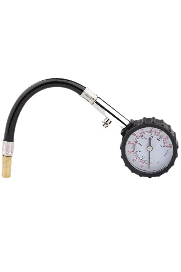 1 Pc High Precision 100Psi Car Tyre Pressure Gauge Long Hose Tire Meter Detector For Auto Motorcycle