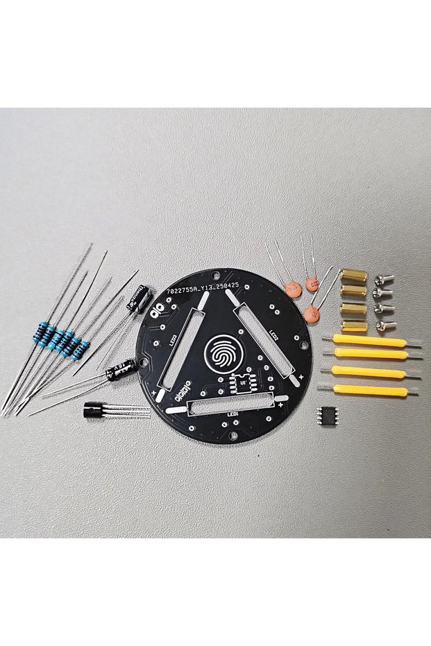 1pcs diy kit black Electronic DIY Engineering Kit Touch Stepless Dimming Kit Electronic Soldering Sk