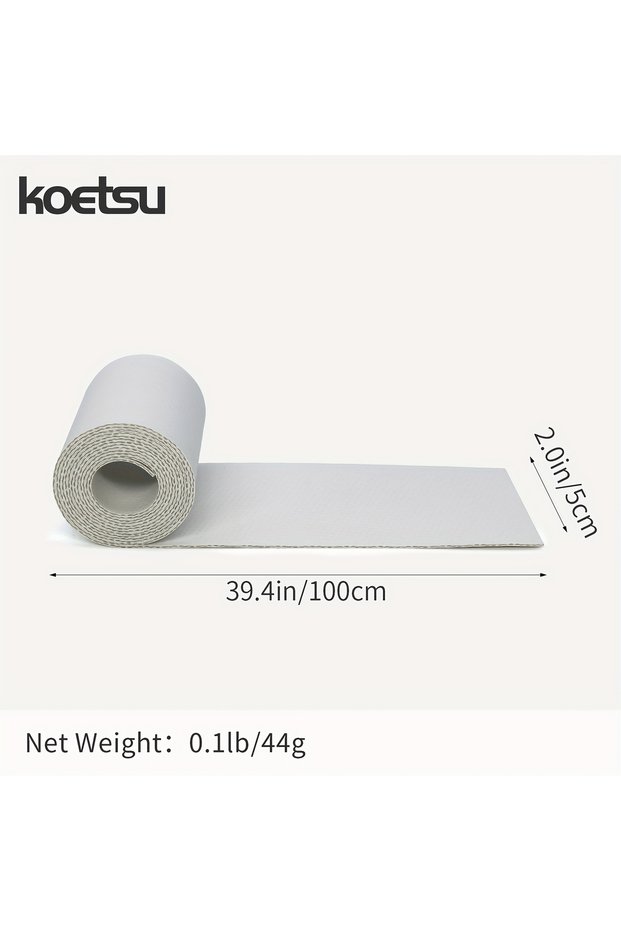 White xbpl KOETSU Double-Sided PVC Middle Net 0.7mm 2' X 3.94' Kayak Repair Patch, Paddle Board Ding