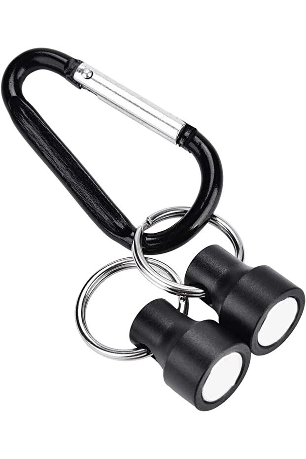 Sub-black Carp Fishing Magnetic Tool Release Holder Fly Fishing Retractor Net Release Clip With Keyc