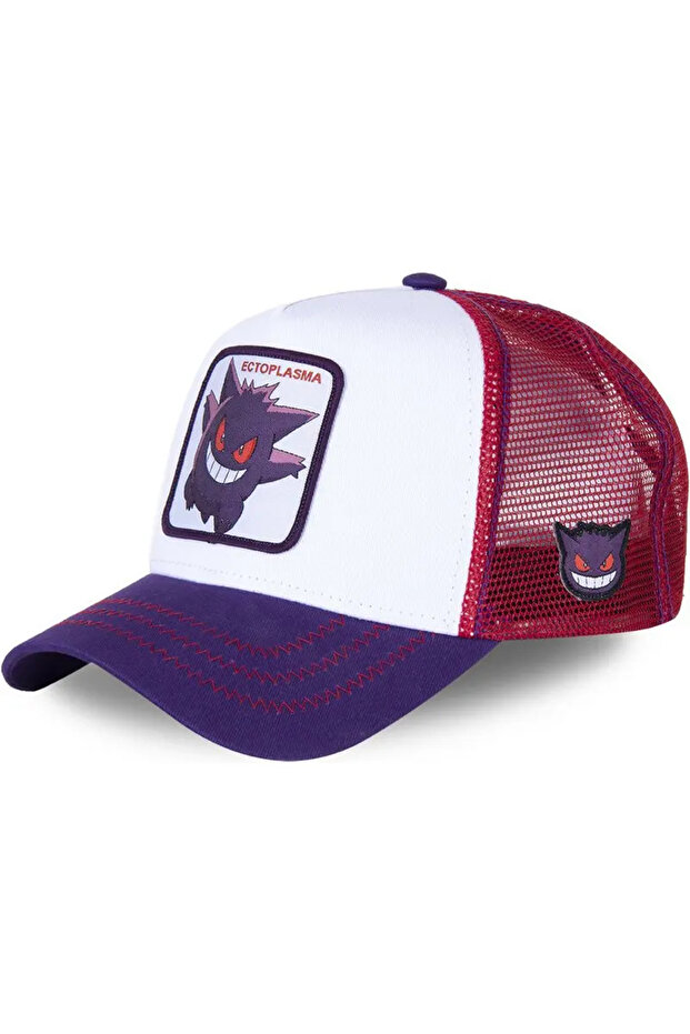 Bandai ECTOPLASMA Pokemon High Quality Embroidery Baseball Cap Pikachu Gengar Snorlax Psyduck Anime