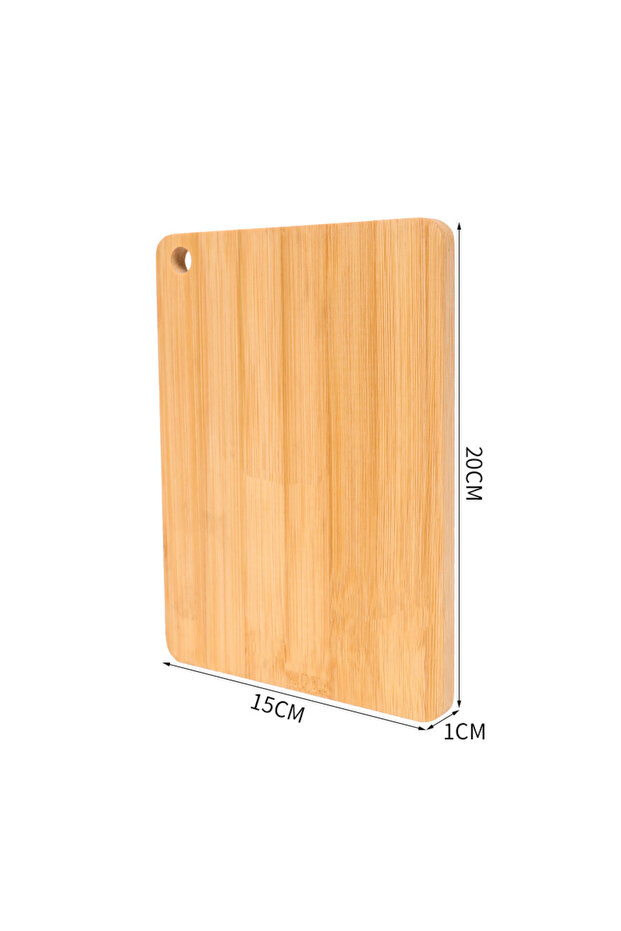 1PC-15x20cm WXCOO Double-Sided Bamboo Cutting Board Natural Moso Bamboo Anti-Mold Kitchen Chopping B