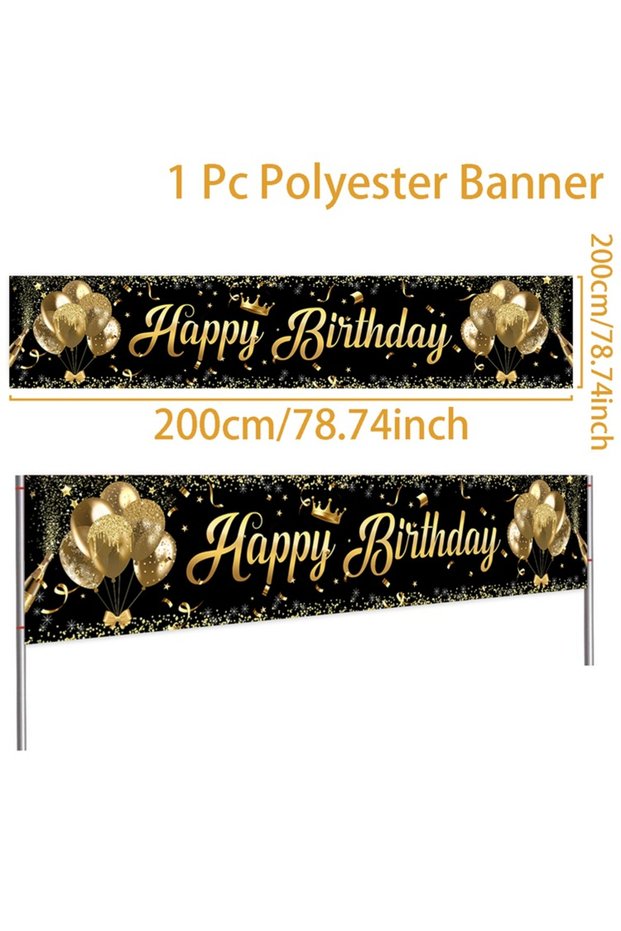 6 Happy Birthday Banner Birthday Party Decoration Kids Boys Girl Baby Shower Decoration Bunting Garl