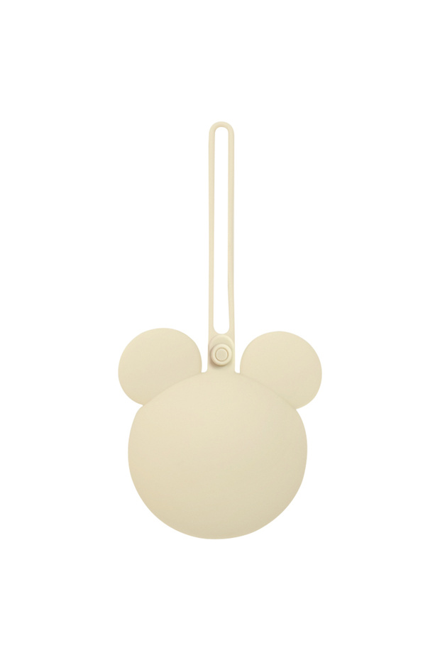 1pcs Mouse Shape Pacifier Bag Baby Soother Silicone Dust Organiser Bag Portable Baby Pacifier Chain