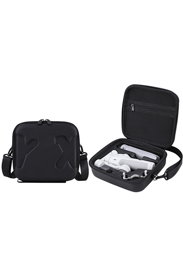 Black Travel Case for DJI OM 7P/ OM7 - Portable Storage Bag Hardshell Carrying Case Fits DJI Osmo Mo