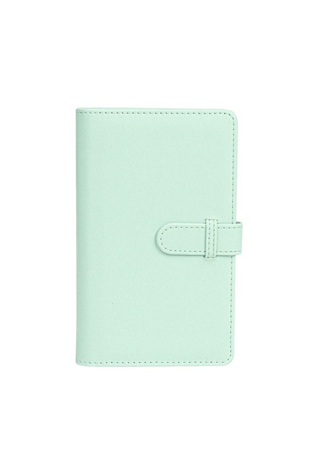 Green 108 Pockets Photo Album Film Camera 3 inch Photo Paper PU Leather Storage Case Stamp Collectio