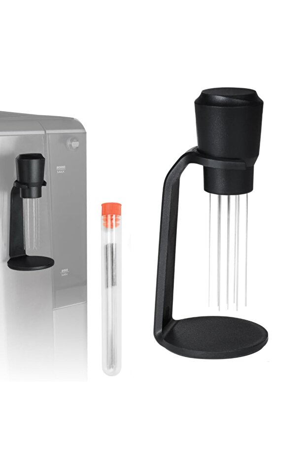 Magnet WDT Tool Espresso, Distribution Tool Espresso Accessories, 10 Needle Coffee Stirrer with Stan