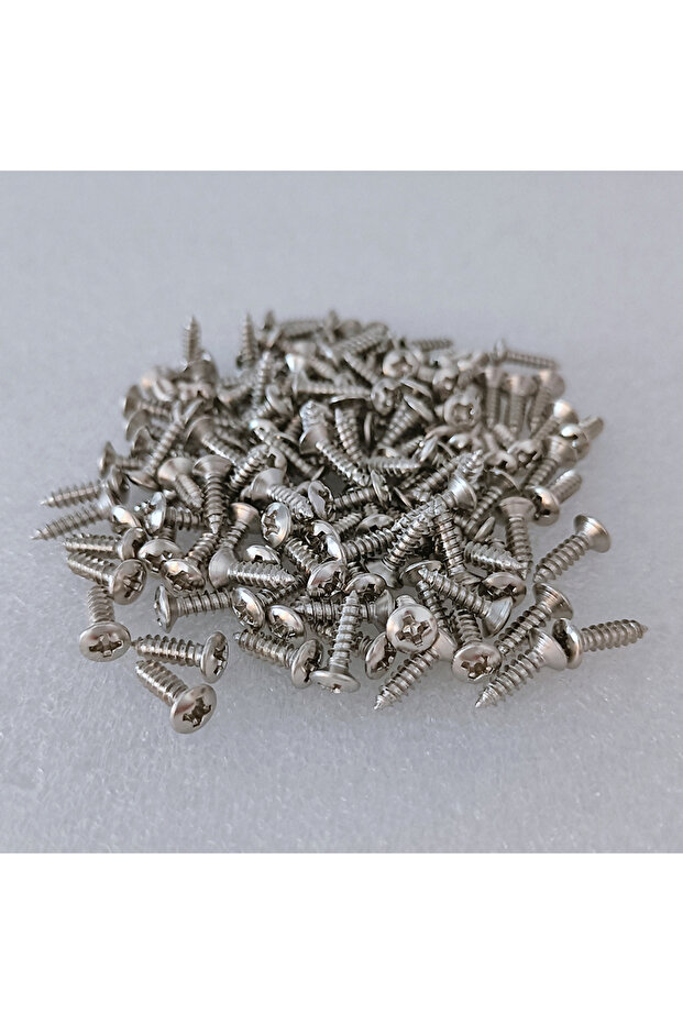 50pcs Silver 50pcs/set Gold Black Silver Electric Guitar Bass Pickguard Cover Plate Screws For Guita