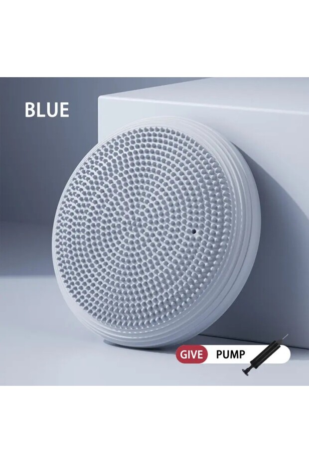 Ma Ka BlueQT Thickened Yoga Mat Flat Balance Massage Yoga Trainer Exercise Fitness Equipment Shock A