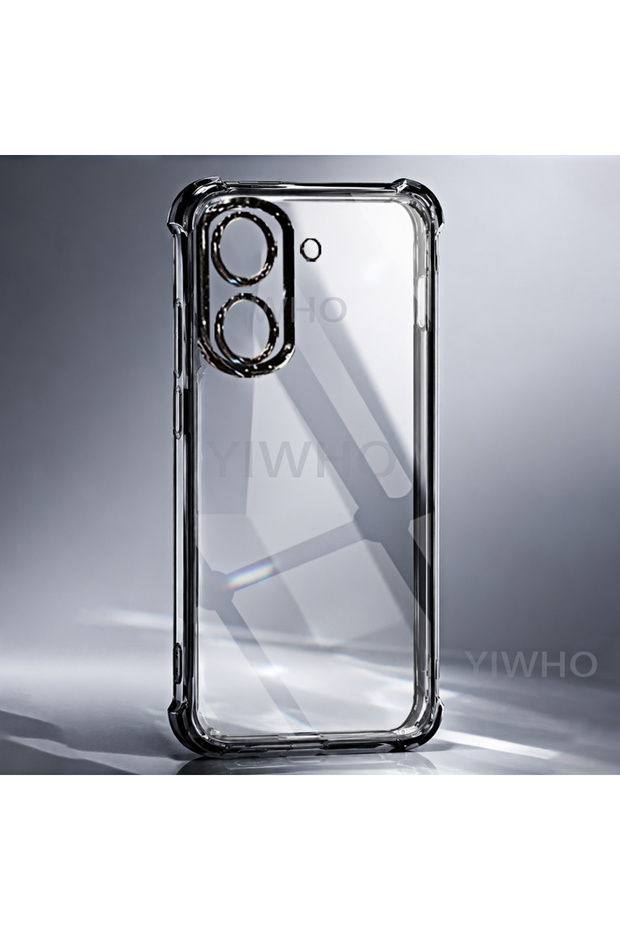 Poco X8 Pro Max Transparent Black Phone Case for Xiaomi Poco X8 X7 X6 Pro 5G Clera Back Soft Tpu Cov