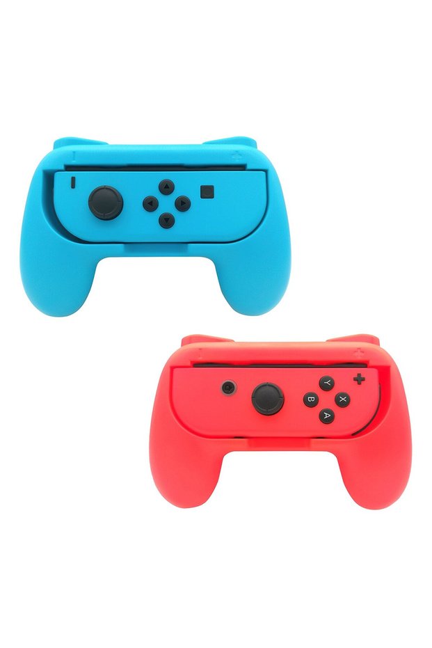 red blue DOBE Handle Grip Accessories TNS-851B for Switch Joystick Grip,Used For the Left&Right Cont