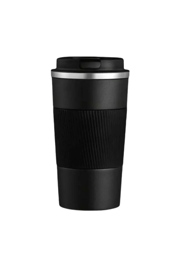 380ml Black 1pc New Thermo Cafe Thermo Cup for Tea Water Coffee Double Stainless Steel 380/510ML Co