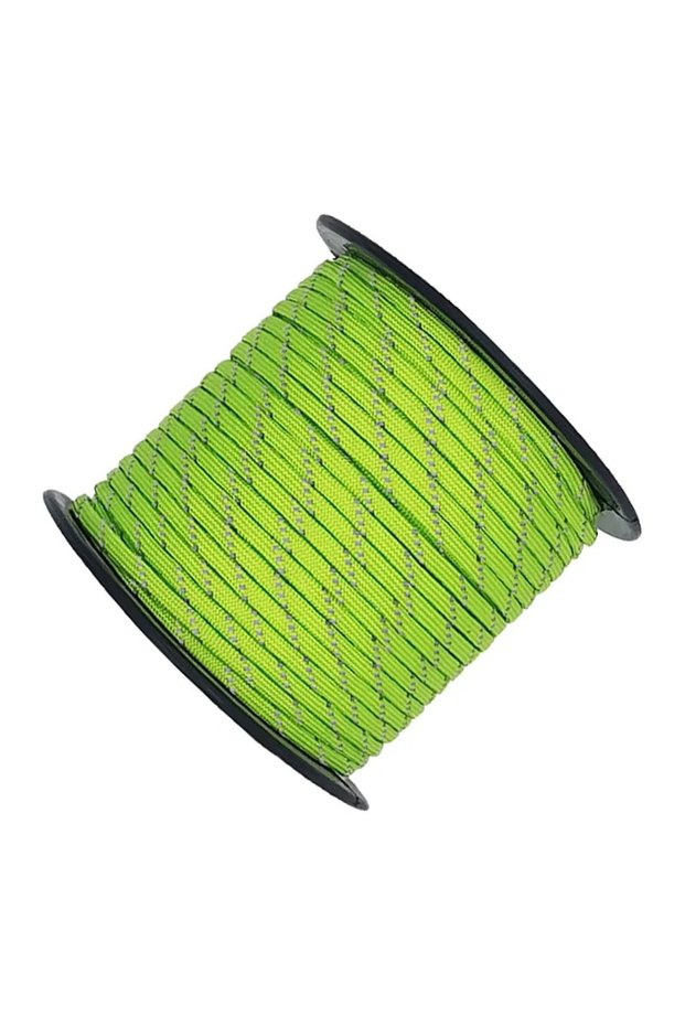 100M fluorescent green 50/100m Multifunctional 7 Core Reflective 550 Paracord Rope 4 mm Camping Surv
