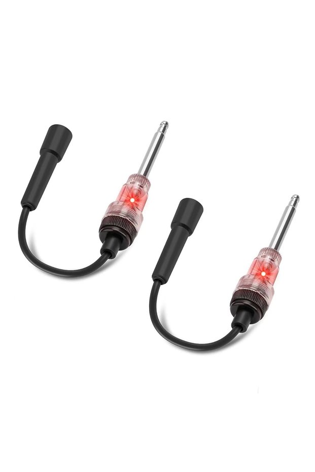 2Pcs 2pcs Car Spark Plug Tester Pen Ignition Coil Tester Tool Auto Checker Detector Automotive Ignit