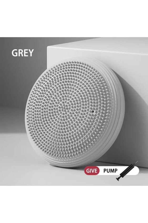 Ma Ka GreyQT Thickened Yoga Mat Flat Balance Massage Yoga Trainer Exercise Fitness Equipment Shock A