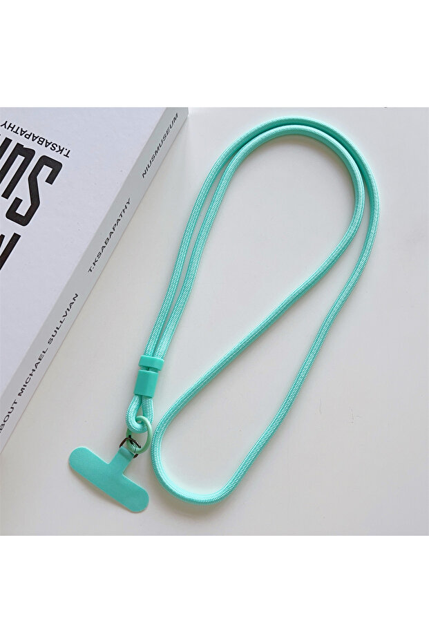 Green 1Pc Universal Long Phone Lanyard Neck Hanging Rope Crossbody Rope With Phone Case Connection C