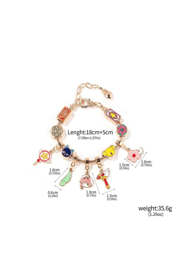 B00177 Cartoon Anime Card Captor Sakura Choker Necklace Cardcaptor Sakura Pendant KINOMOTO Sealing W