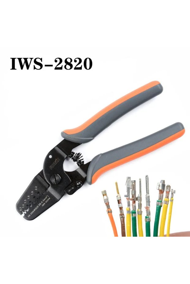 IWS-2820 IWISS IWS-2820M Mini Micro Open Barrel Crimping PlierIWS-2412M JAM MolexTyco JST Terminals