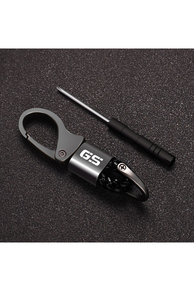 Black For BMW R1300GS R1200GS R1250GS R 1300 1250 GS F 800 750 650 GS Motorcycle Keyring Metal Key R