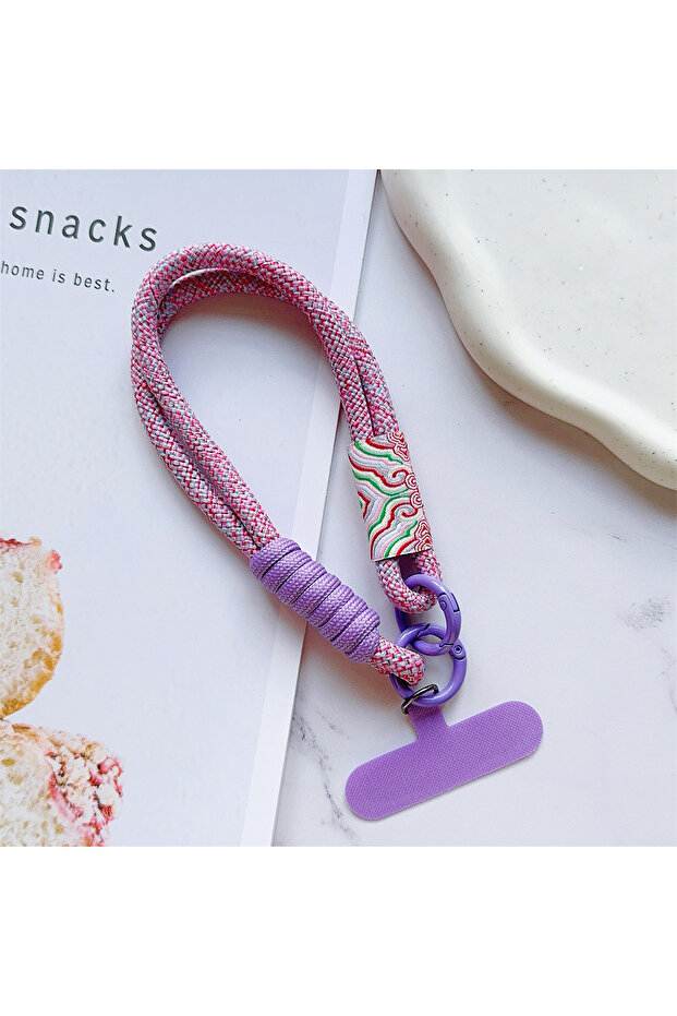 L 1Pc Short Wrist Strap Mobile Phone Hanging Strap Anti Slip Anti Fall Anti Loss Phone Case Connecti