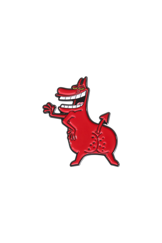 QHXZ2934 Cartoon Manga Enamel Pins Custom Cute Rooster Cow Brooches Lapel Badges Animal Jewelry Gift