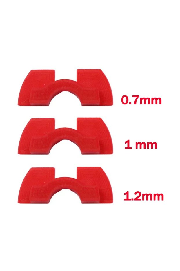 red 3PCS Front Fork Damping Pad Electric Scooter M365 Parts Rubber Shake Reducers for Xiaomi M365 1S
