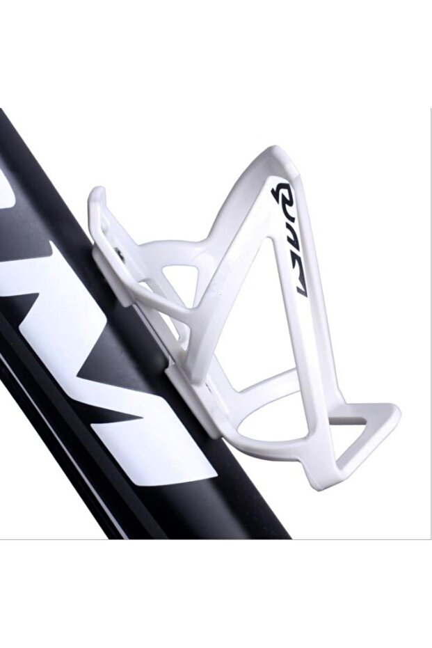 White Road Mountain Bicycle Bottle Rack Random Font Style Lightweight PC Plastic Holder Cage Bike Wa