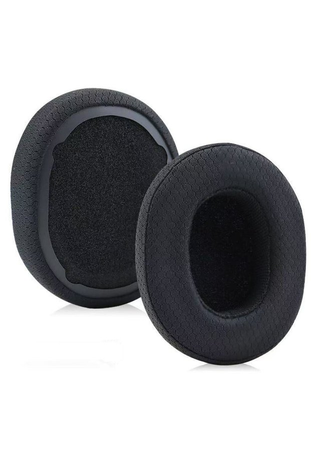 Black Net Replacement, Ear Pads for Skullcandy Hesh 3/ANC/Evo & Crusher Wireless/ANC/Evo/360 Headpho