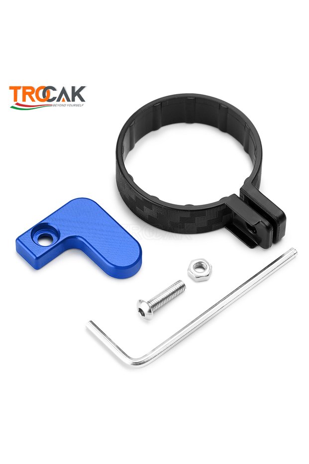1pcs blue Universal Accessories Cruise Control For Motorcycle Throttle Motorcycle Throttle Cruise Co