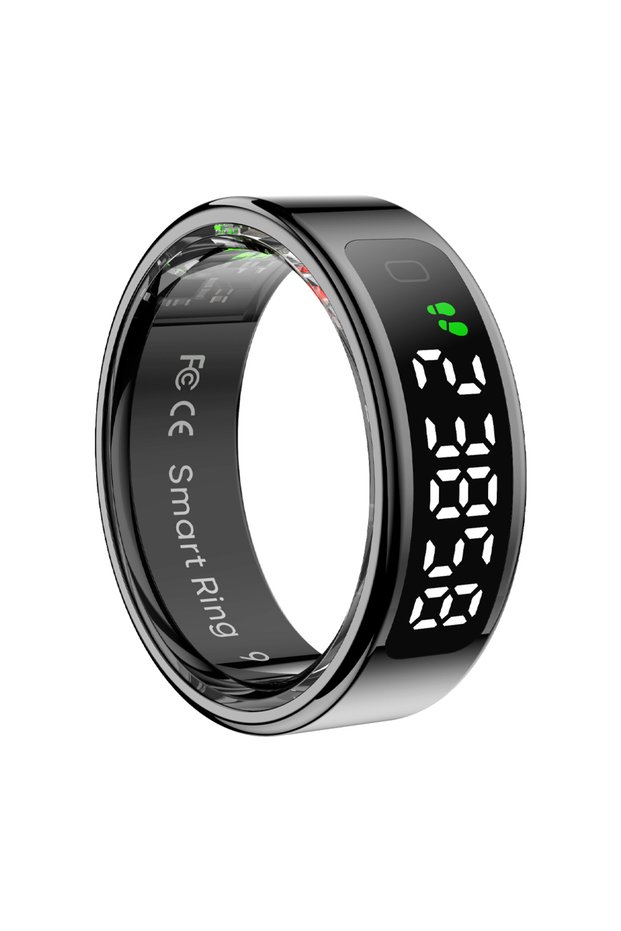 COLMI 8 Black New COLMI R12 Smart Ring, Wireless Charging, Display and Touch, Health Manager, Multi