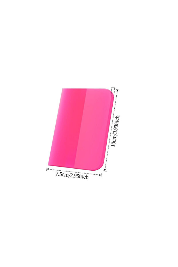 A 10cm Car PPF Squeegee Soft TPU Rubber Blade Glass Window Cleaning Water Remover Paint Film Scraper