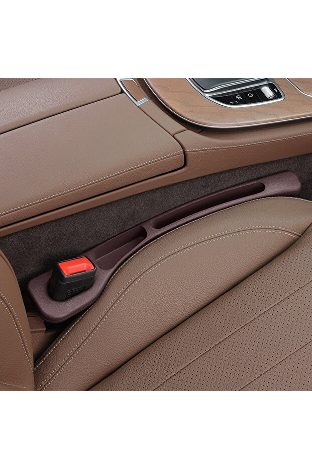 Brown Creative and Practical Automotive Interior Products: Car Seat Gap Plug, Anti-leak Strip, Multi