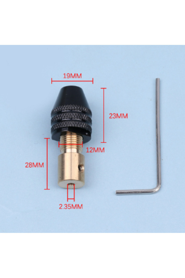 2.35mm 2mm-5mm Universal Small Electronic Drill Bit Collet Mini Chuck Tool Set Fixture Clamp Multifu