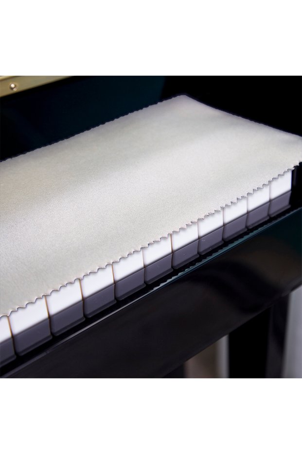 126x18cm Beige 126x18cm Piano Keyboard Anti Dust Keys Cover Cloth Nordic Keyboard Wash-free Technica