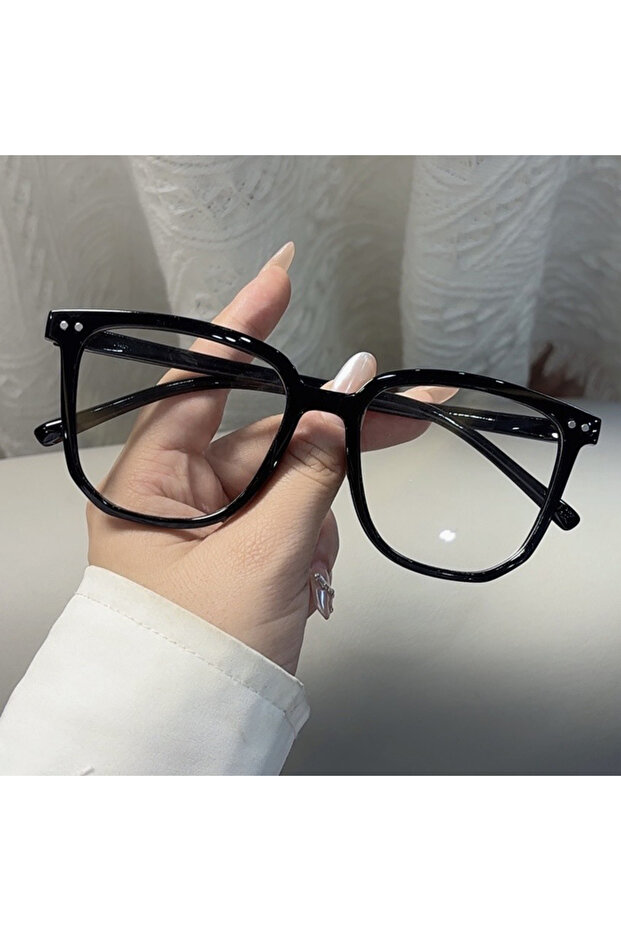 black Hiking Camping 1/2/3pcs Anti-blue Light Glasses for Women Simple Regular Eyeglass Frame Finish