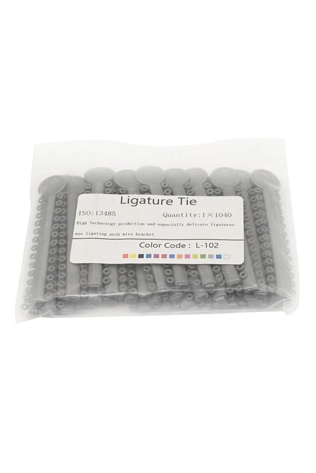 Gary 1040pcs 40Ties/set Dental Orthodontic Elastic Ligature Ties Bands For Dentist Braces Treatment
