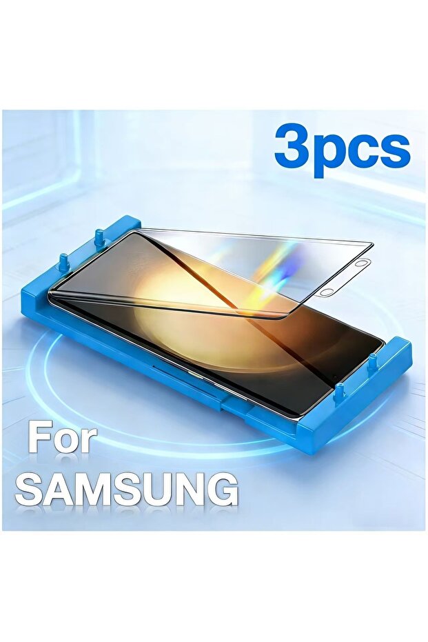 3PC For S23 Ultra 3Pcs Ceramic Hydrogel Film For Samsung Galaxy S24 S23 Ultra S22 S21 S20 S10 S9 S8+