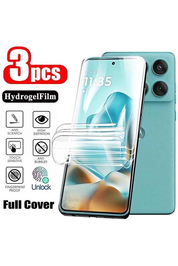 Hydrogel Film 3Pcs Motorola Edge 60 Pro 3Pcs Hydrogel Film For Motorola Edge 60 5G Screen Protector