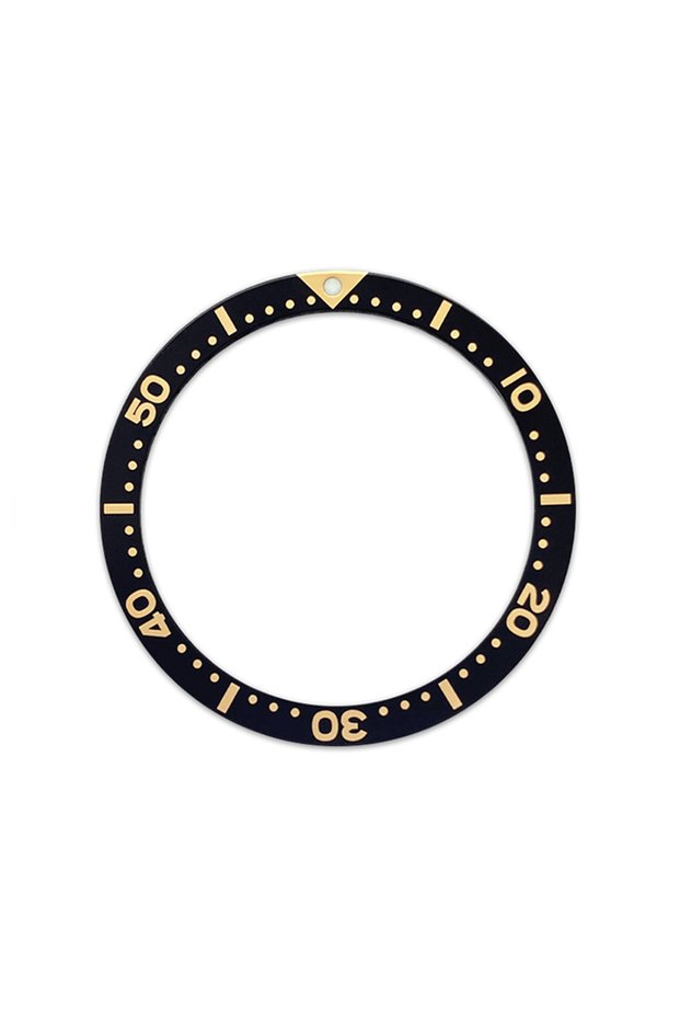 39 38mm*31.5mm Aluminium Fashion Flat Watch Bezel Insert Fits SKX007 SKX009 SRPD Watch Case NH36 NH3
