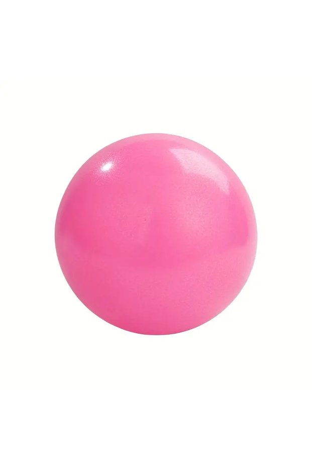 Pink 25CM New Yoga Pilates Ball Exercise Gymnastic Fitness Balance Gym Core Indoor Training Mini Bal