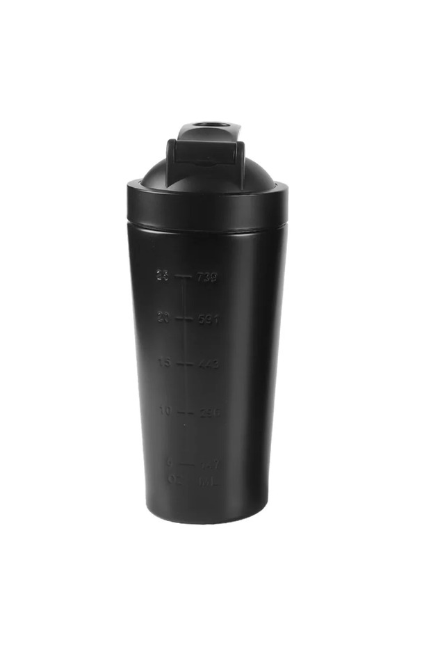 500ML 750ML Black-750ML Multi-Color Stainless Steel Single-Ayer Sports Shaking Cup Simple Leakproof