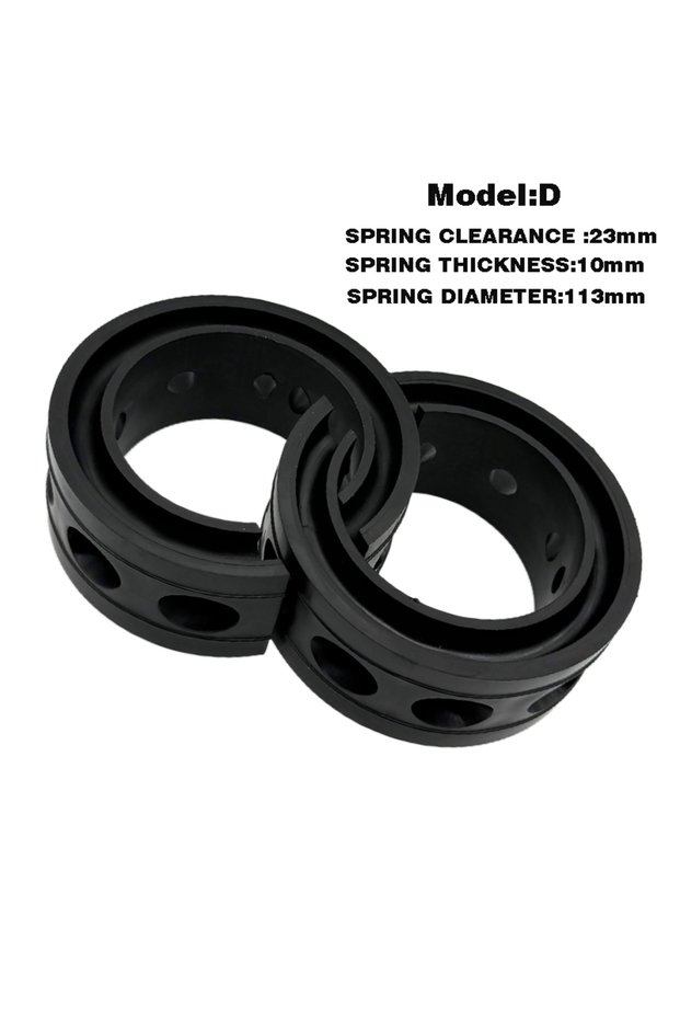 2pc D 2pc New Style Universal Car Shock Absorber Rubber Gel Spring Suspension Protection Bumper Powe