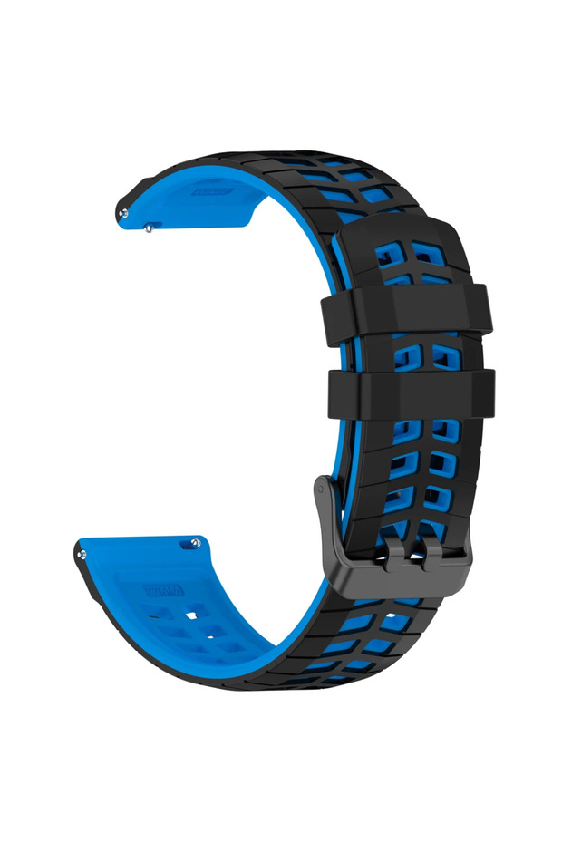 22mm Universal Black Blue 22mm Watch Band For Samsung Gear S3 Frontier Classic/Watch 3 45mm 46mm Sil