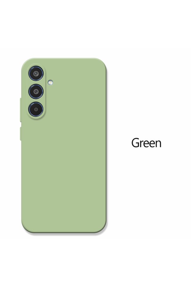 Galaxy S23 green Shockproof Liquid Silicone Phone Case For Samsung Galaxy S24 S25 S21 S22 S23 FE S 2